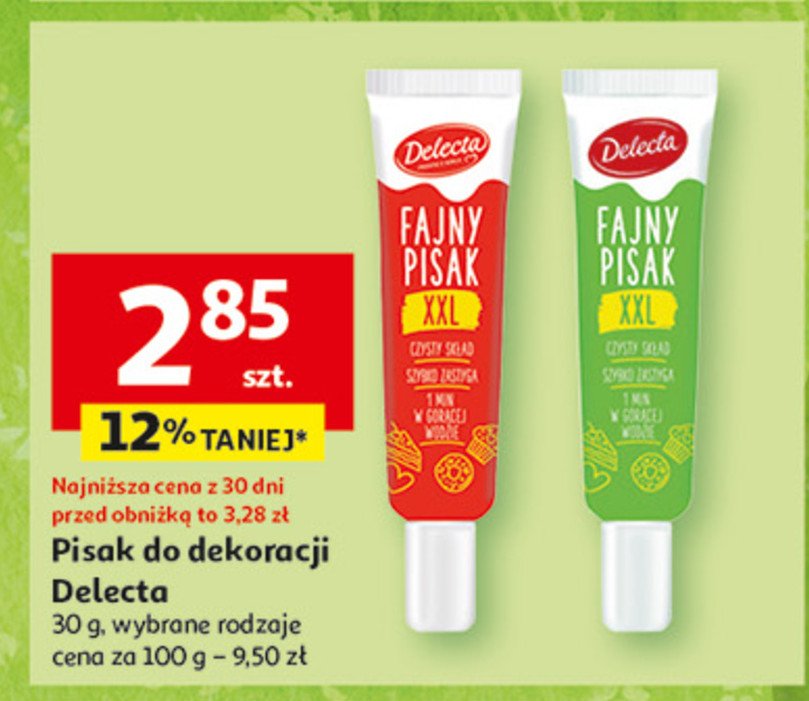 Fajny pisak zielony Delecta promocja