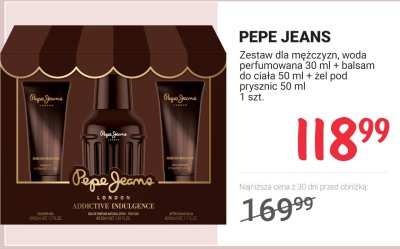Zestaw dla mężczyzn woda perfumowana + balsam do ciała + żel pod prysznic  promocja w Rossmann