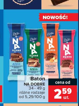 Baton kakao-daktyl E. wedel na dobre promocja