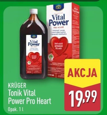 Tonik Vital Power Pro Heart promocja w Aldi