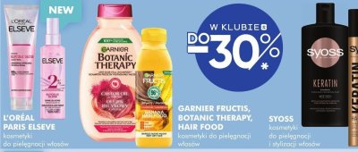 Kosmetyki do pielęgnacji włosów L'ORÉAL PARIS ELSEVE promocja w Super-Pharm