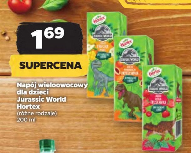 Napój jabłko gruszka mango Hortex promocja