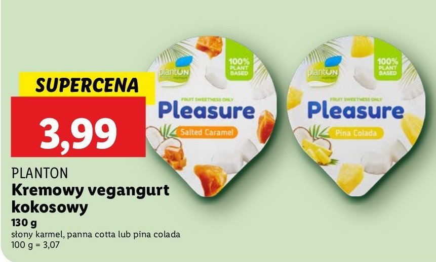 Deser pina colada promocja