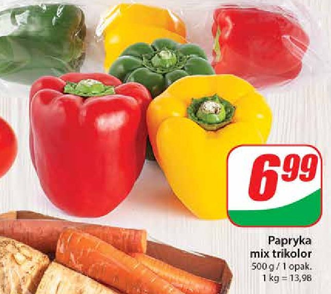 Papryka tricolore promocja