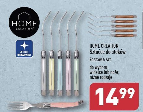 Widelce do stek贸w Home creation promocja