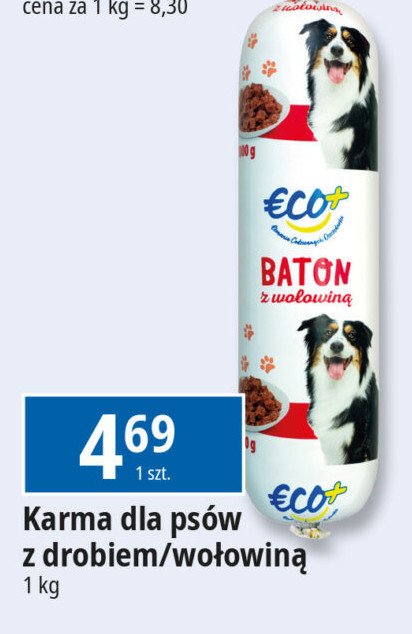 Baton z wołowiną Eco+ promocja