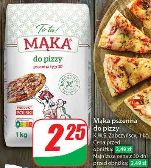 Mąka do pizzy typ 00 TO TA! promocja