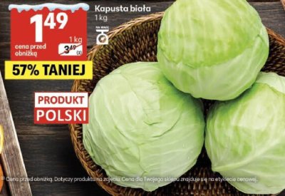 Kapusta promocja w Delikatesy Centrum