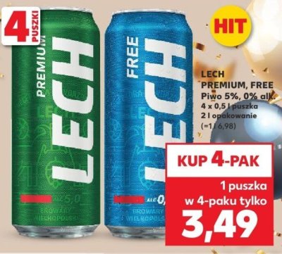 Piwo Premium promocja w Kaufland