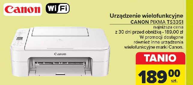 Urządzenie wielofunkcyjne ts3351 Canon promocja