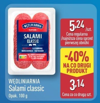 Salami classic promocja w Aldi
