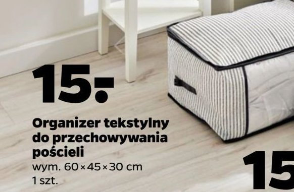 Organizer tekstylny 60 x 45 x 30 cm promocja