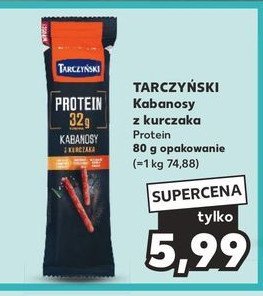 Kabanosy z kurczaka Tarczyński protein promocja