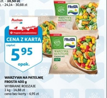 Warzywa na patelni臋 ulubione Frosta promocja