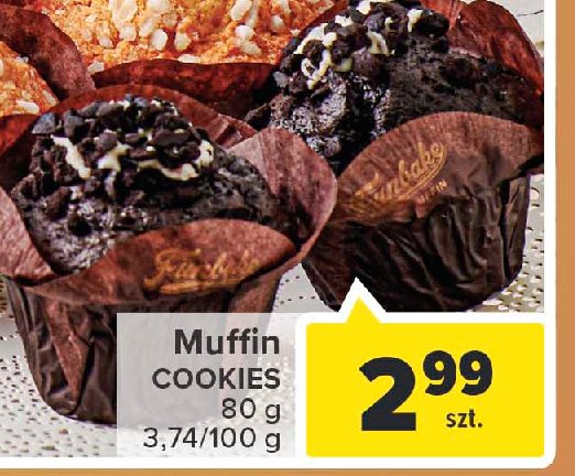 Muffin cookies Stokson promocja