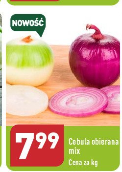 Cebula obierana promocja