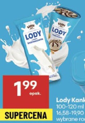 Lody Kanka 100-120ml promocja w Delikatesy Centrum