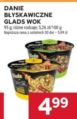 Danie błyskawiczne różne rodzaje promocja w Stokrotka