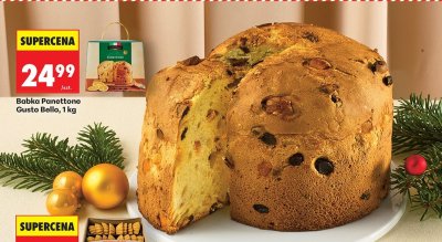 Babka Panettone Gusto Bello promocja w Biedronka