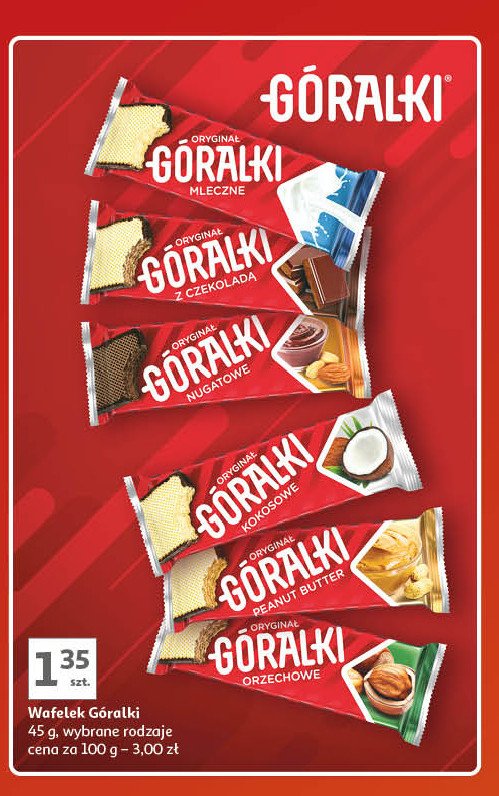 Wafelek peanut butter Góralki promocja