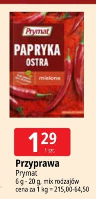 Przyprawa Przyprawa Prymat promocja w Leclerc