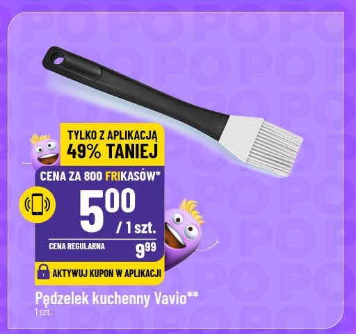 Pędzelek Vavio promocja w POLOmarket