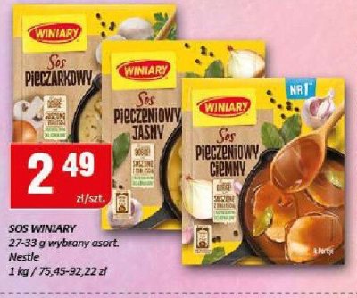 Sos Winiary pieczarkowy biały 27-39g promocja w Chorten