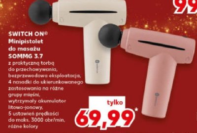 Minipistolet do masażu SOMMG 3.7 promocja w Kaufland