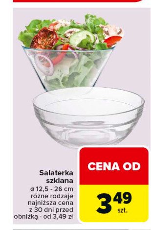 Salaterka 26 cm promocja w Carrefour