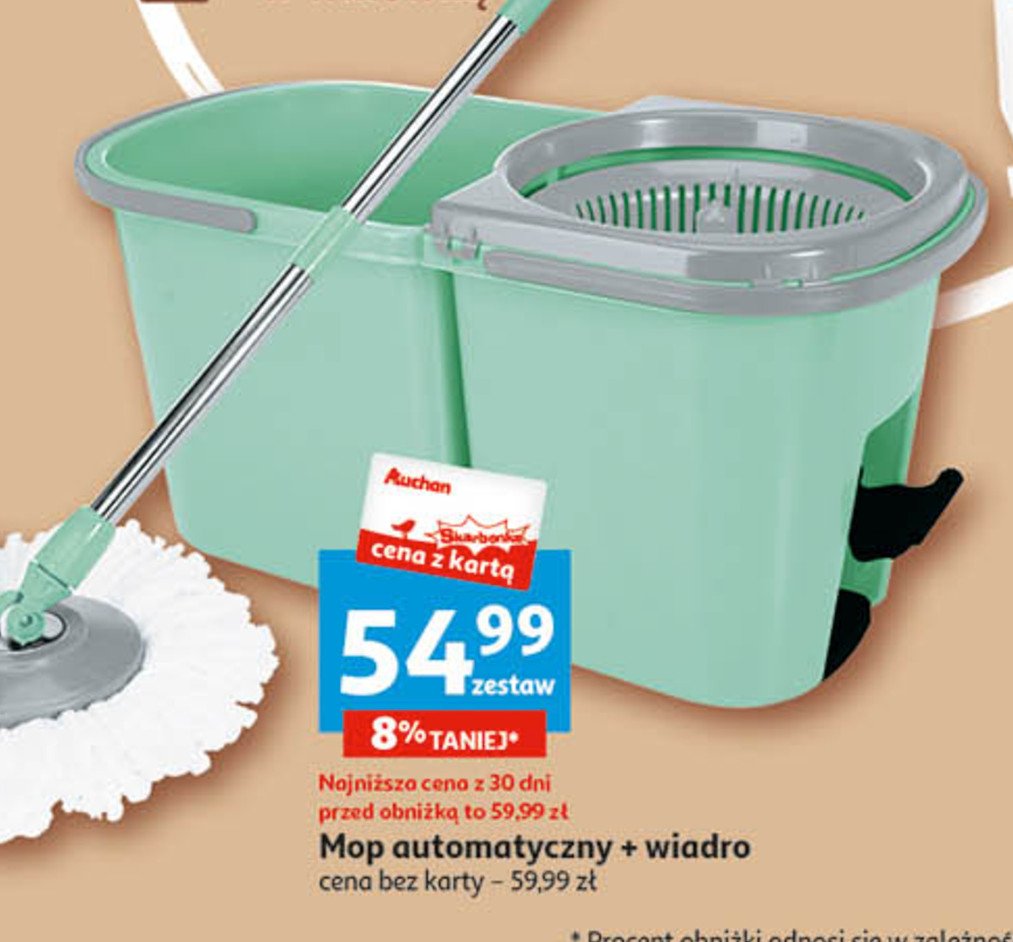 Mop + wiaderko promocja