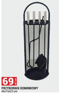PRZYBORNIK KOMINKOWY 66x15x23 cm promocja w Merkury Market