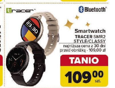 Smartwatch style smr2 Tracer promocja w Carrefour