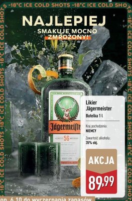 Likier promocja w Aldi