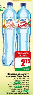 Napój niegazowany smakowy różne rodzaje, 1,5 l promocja w Dino