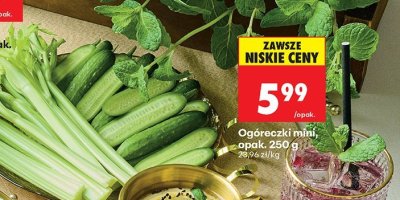 Ogóreczki mini promocja w Biedronka