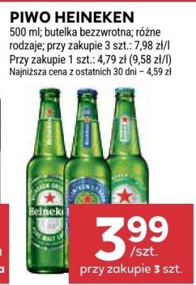 Piwo Heineken promocja w Stokrotka
