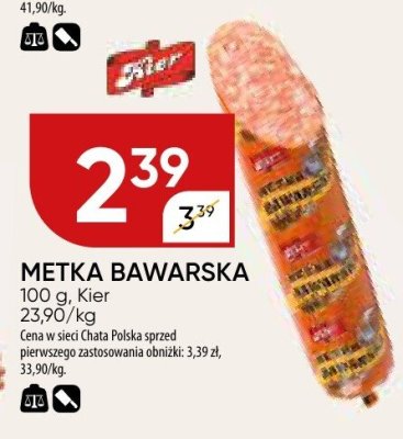 Metka bawarska Kier promocja