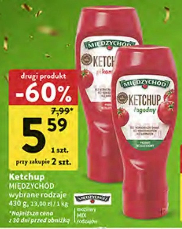 Ketchup łagodny Międzychód promocja