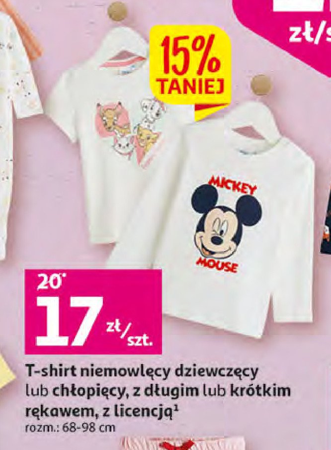 T-shirt niemowlęcy dziewczęcy 68-98 promocja