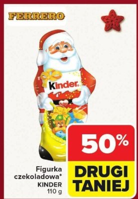 Figurka czekoladowa Kinder promocja w Carrefour