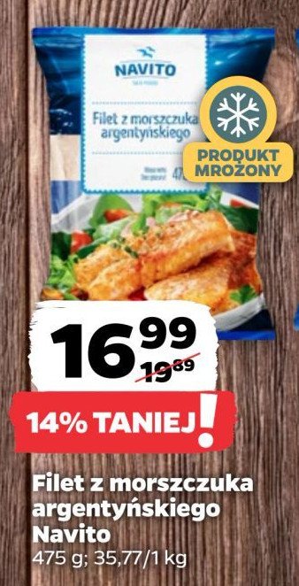 Filet z morszczuka Navito promocja