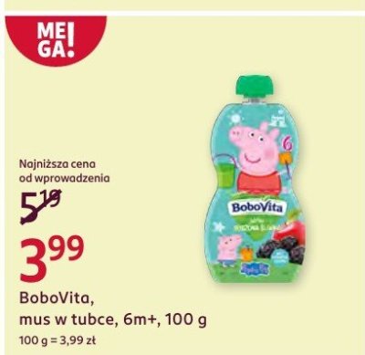 Mus w tubce 6m+ promocja w Rossmann