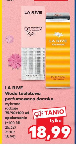 Woda toaletowa La rive for women promocja