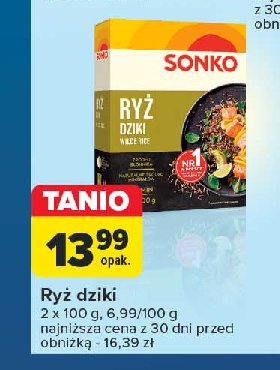 Ryz dziki Sonko promocja w Carrefour