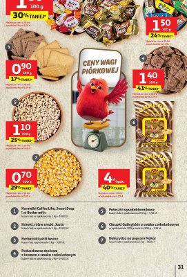 Krówki różne smaki Jasta luzem 1kg promocja w Auchan