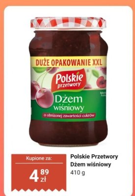 Dżem wiśniowy promocja w Dino