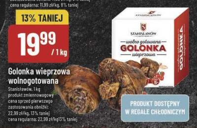 Golonka wieprzowa wolnogotowana promocja w POLOmarket