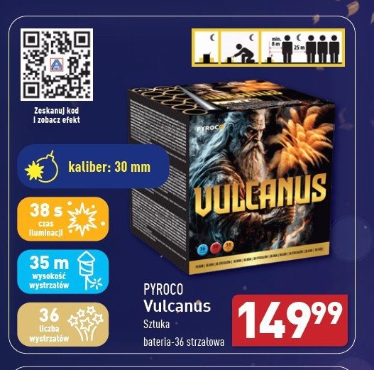 Baberia vulcanus Pyroco promocja w Aldi