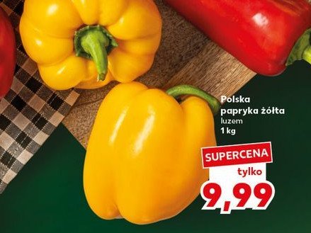 Papryka żółta polska promocja