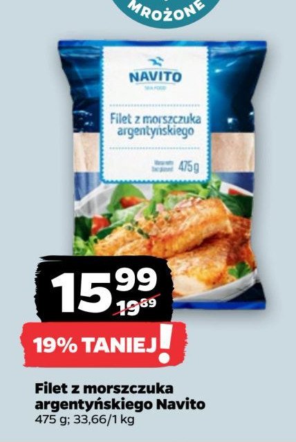 Filet z morszczuka Navito promocja w Netto